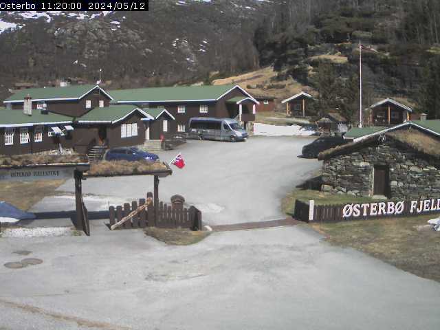 Webcam Østerbø Fjellstove, Aurland, Sogn og Fjordane, Norwegen