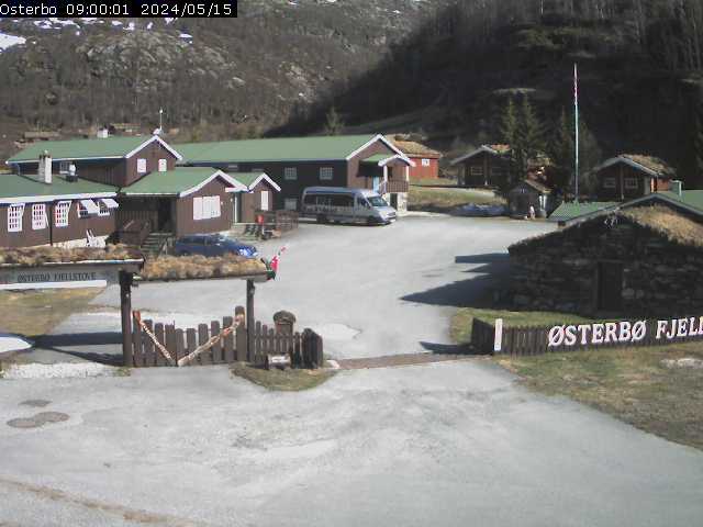 Webcam Østerbø Fjellstove, Aurland, Sogn og Fjordane, Norwegen